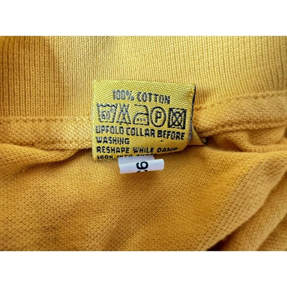 Le Tour de France Cycling Logo Polo Pullover 3-Button SS Cotton Pique Sz L - Picture 4 of 5